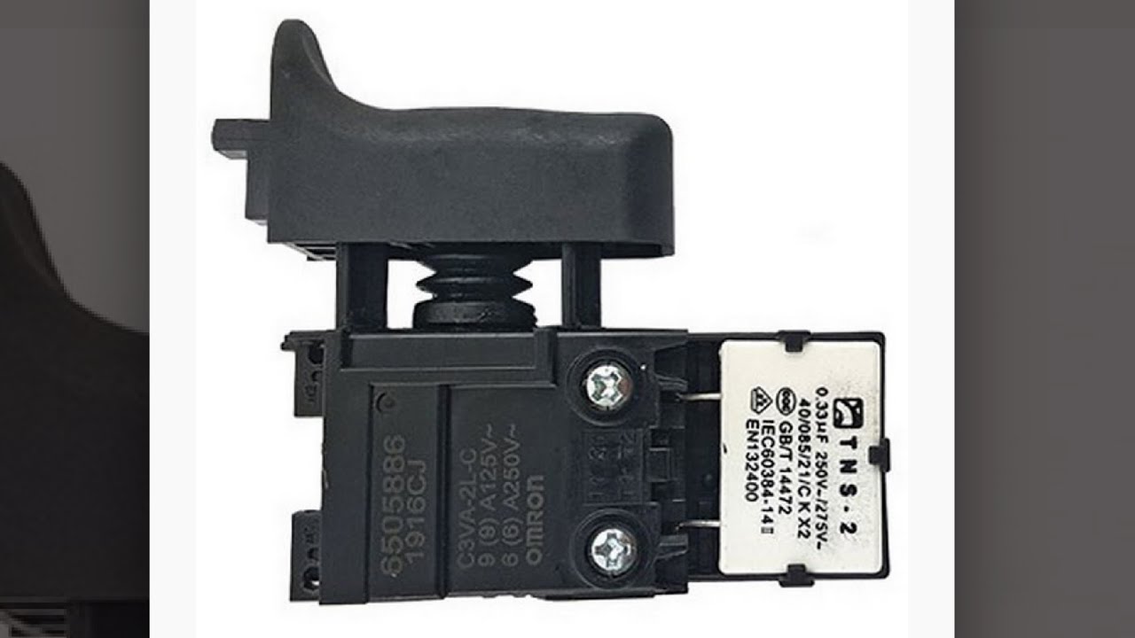Ремонт кнопки перфоратора Makita 2470. Makita hammer drill button repair.  Кнопка Макіта 2470.