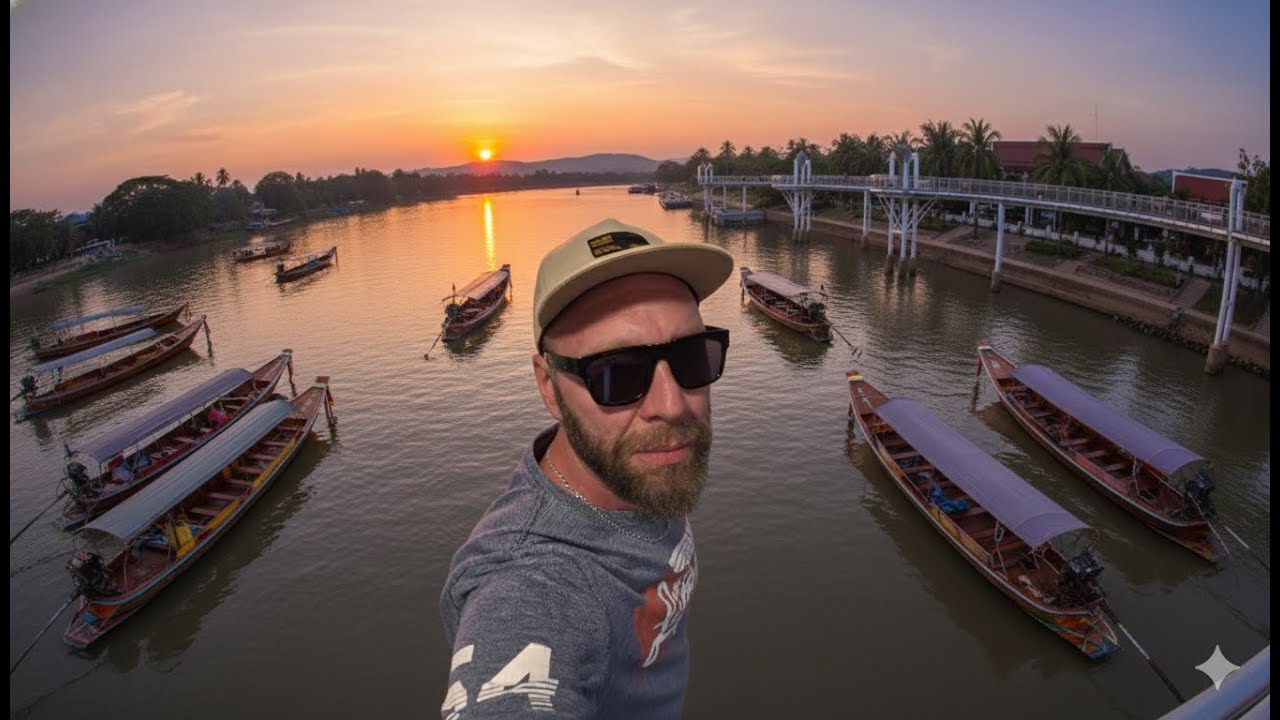 Kanchanaburi-Skywalk ja muuta pyörimistä