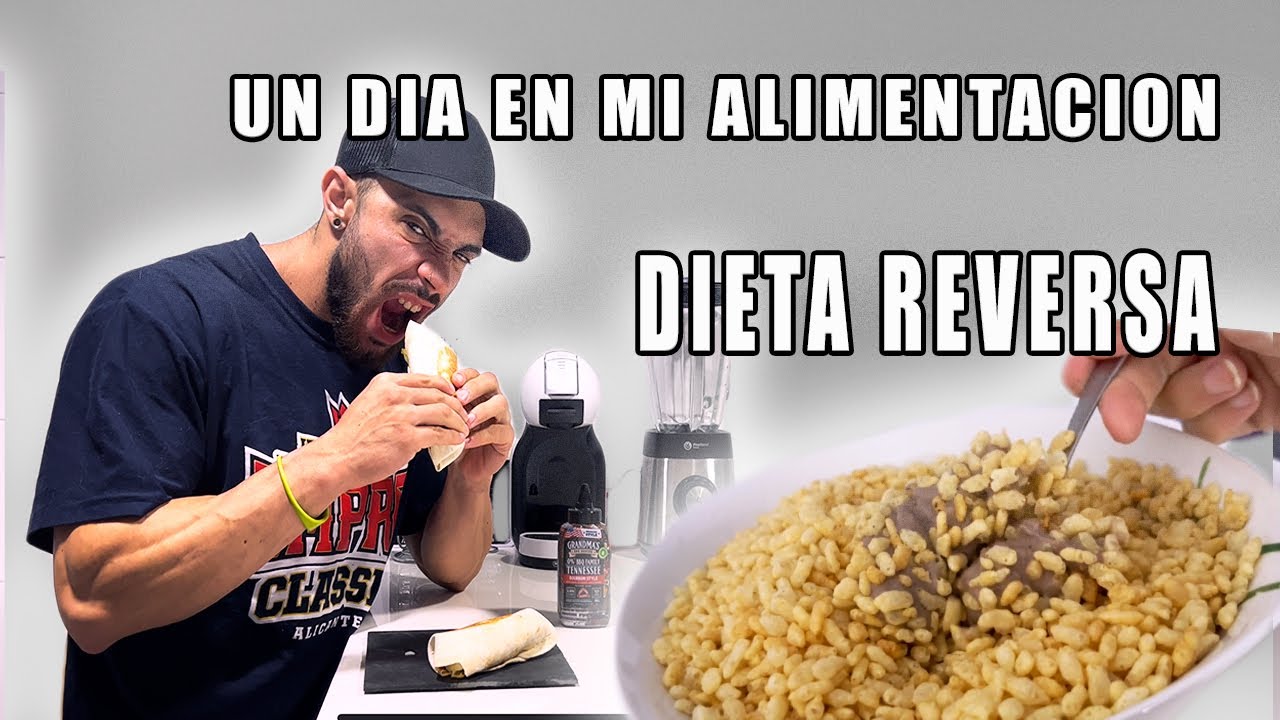 UN DIA EN MI ALIMENTACIÓN | DIETA REVERSA | HELADO PROTEICO | FAJITAS SALUDABLES