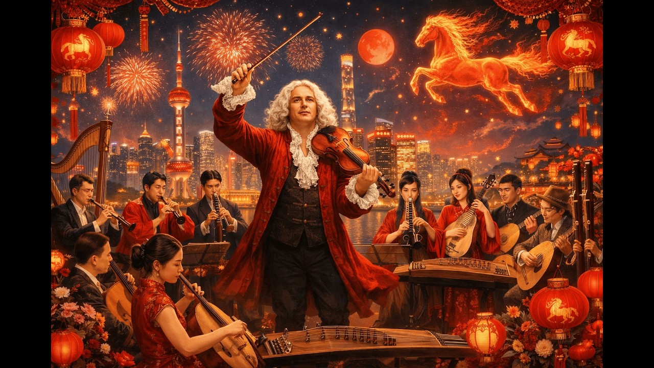 Antonio Vivaldi - Concerto in C major, RV 559: I. Larghetto - Allegro (Chinese New Year Special)