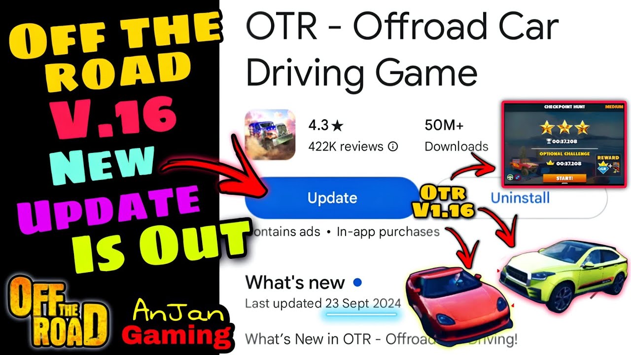 Off The Road New Update V1.16 Is Out 😮🔥|| OTR V1.16 New Update -2 New Cars + Legendary Challenges❤️