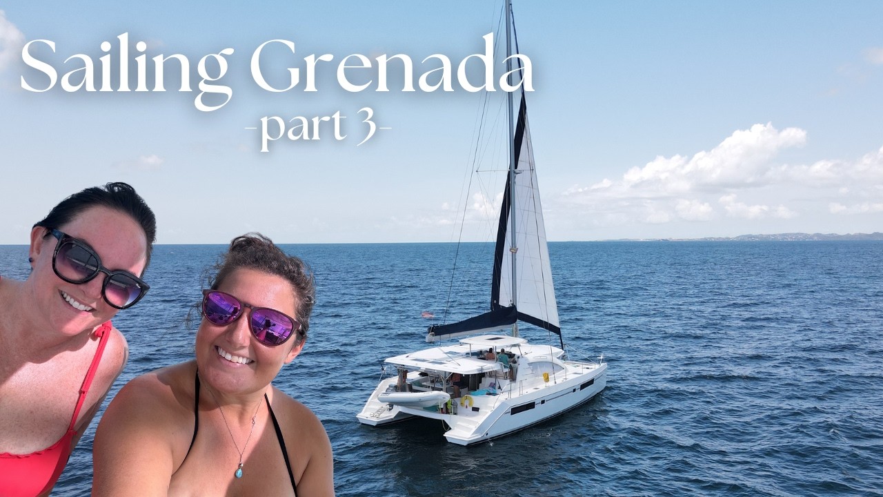 SAILING GRENADA ⛵️ (exploring this caribbean island, rum tasting and hiking to waterfalls!)