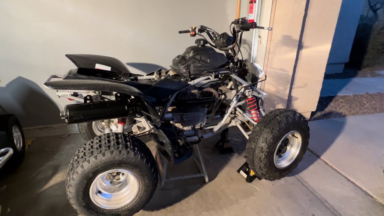 HONDA TRX 250EX PLASTIC RENEW AND CARB REBUILD