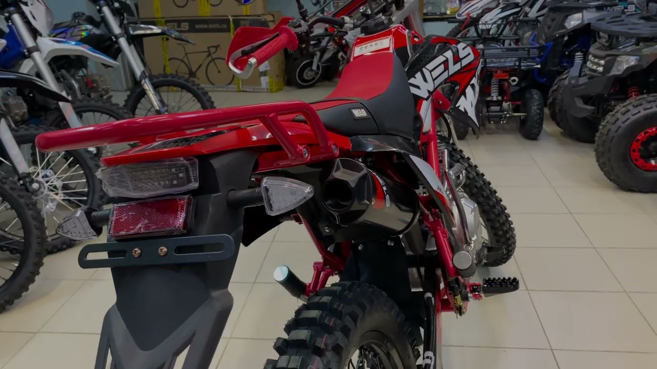 Эндуро мотоцикл Wels MX250R3 - обзор