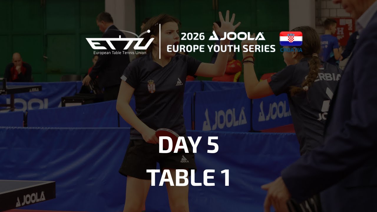 JOOLA EUROPE YOUTH SERIES 2026 | CROARIA OPEN | DAY 5