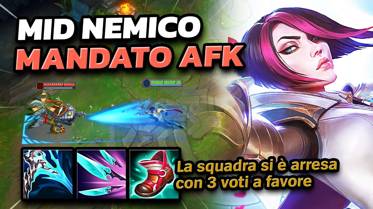 FIORA MID ma sono FULL CRIT E FULL ABILITY HASTE - League of Legends ITA