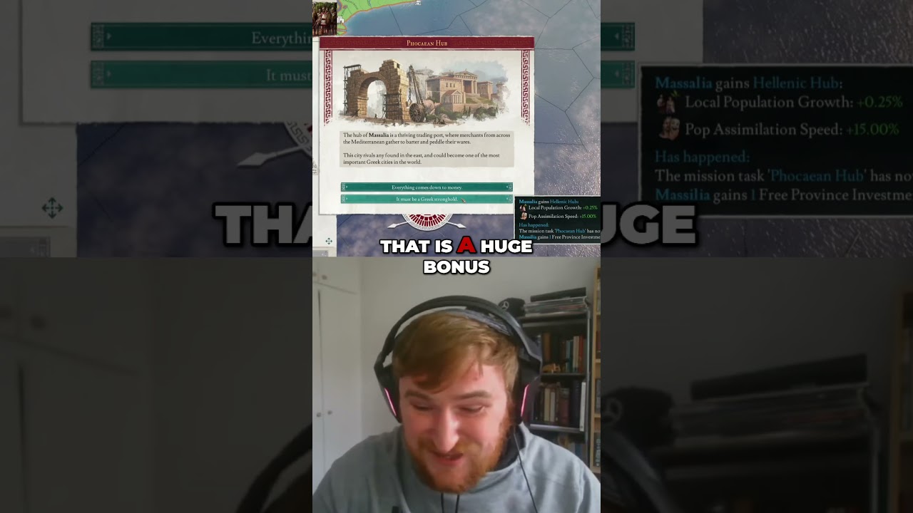 MASSALIA Gets INSANE BONUSES in Imperator Rome!