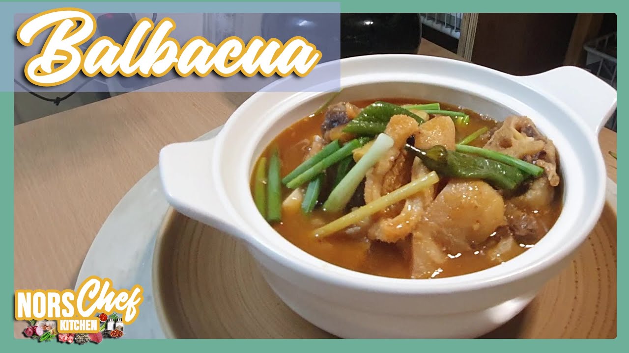 BALBACUA BEEF TRIPES, KNUCKLES AND OXTAIL RECIPE