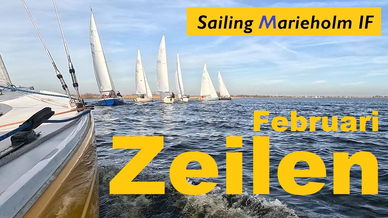 'Heerlijk zeilen in februari - Sailing Marieholm IF