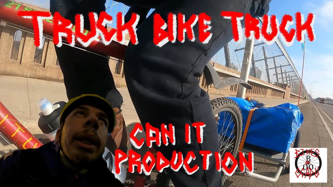 production day with truck bike | haulin' and bawlin' on the truck bike