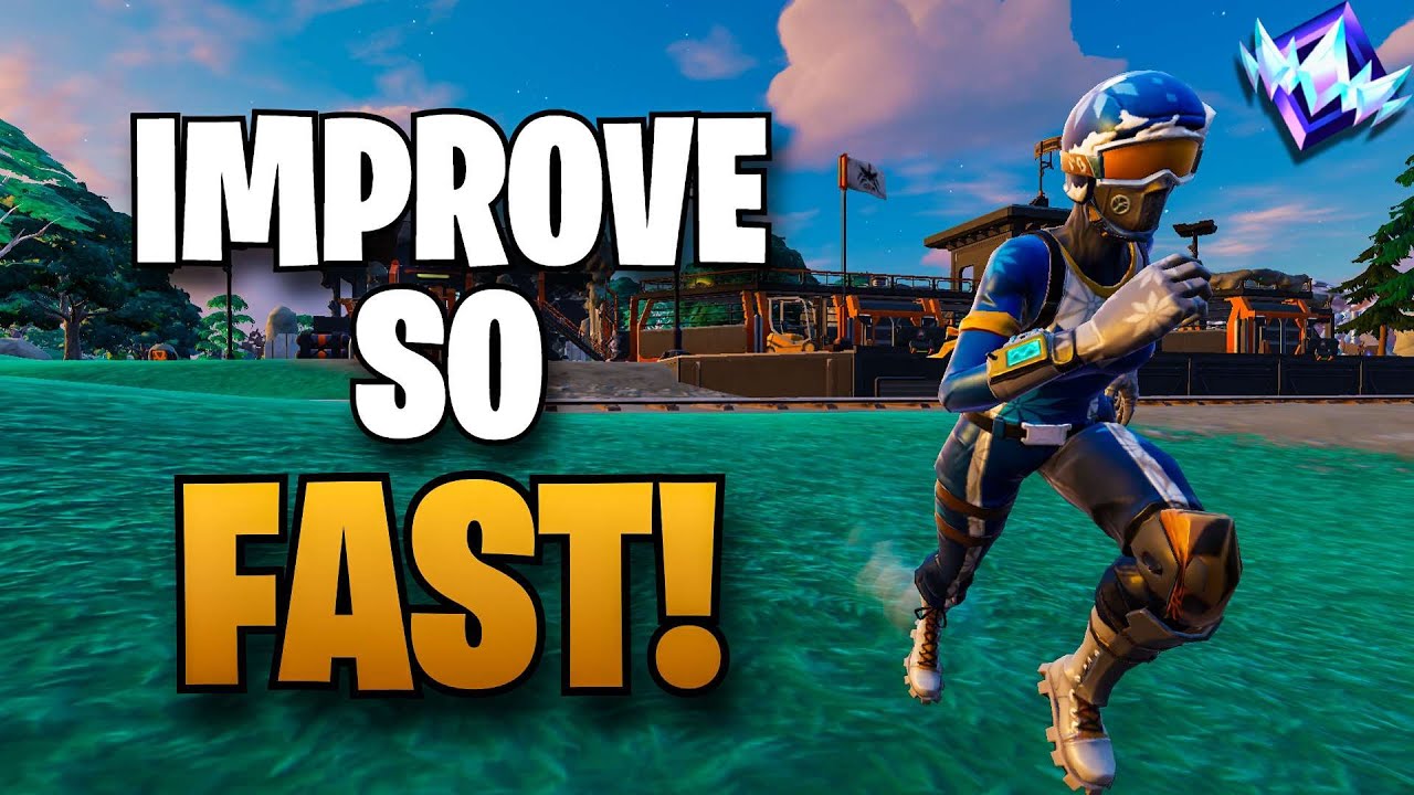 Как так быстро улучшить свои навыки в Fortnite? Это похоже на жульничество! (4 сезон)