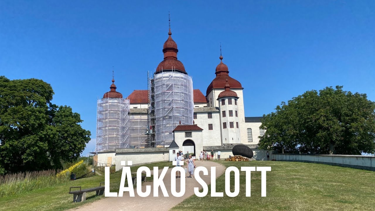 Besöker Läckö Slott 