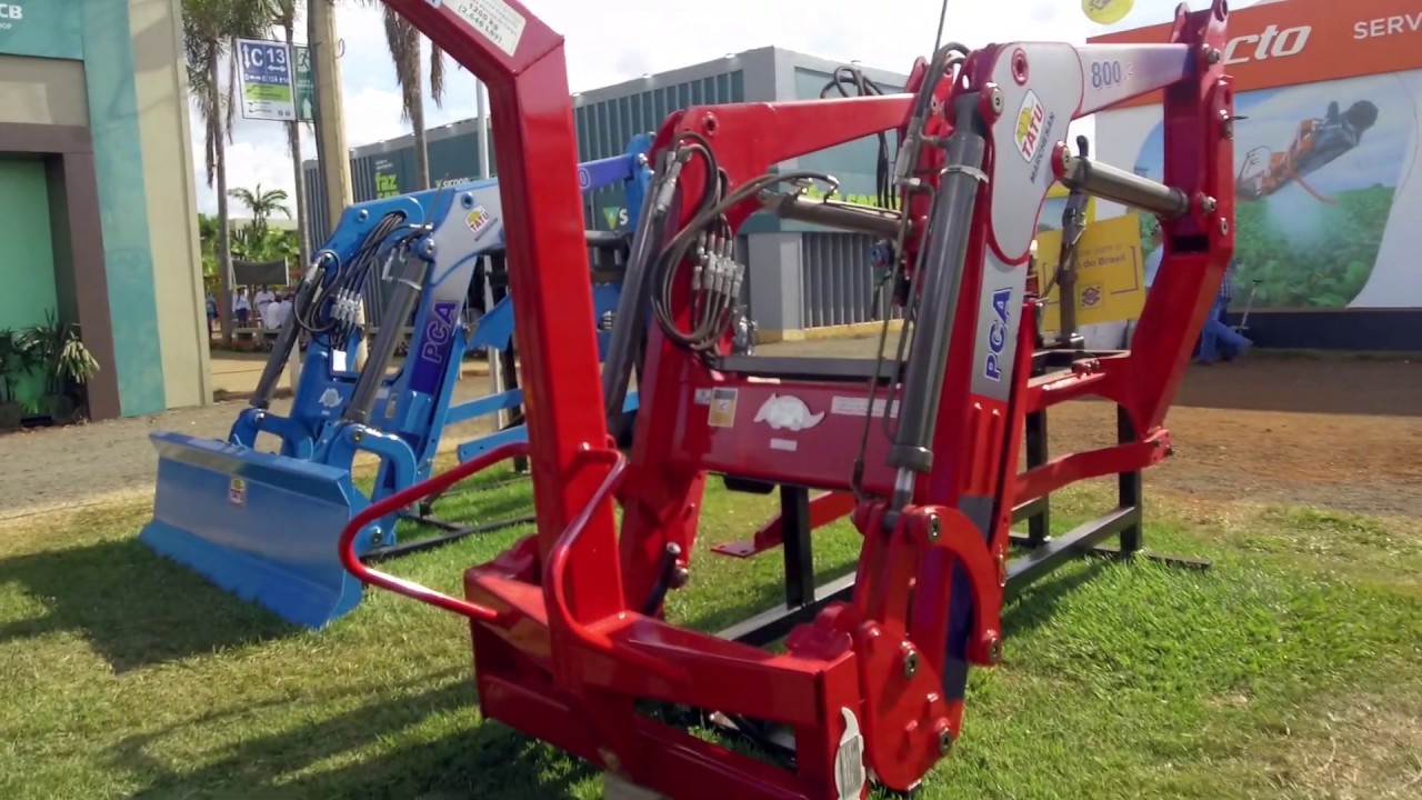 PCA 800: Plaina Carregadeira Agr&iacute;cola