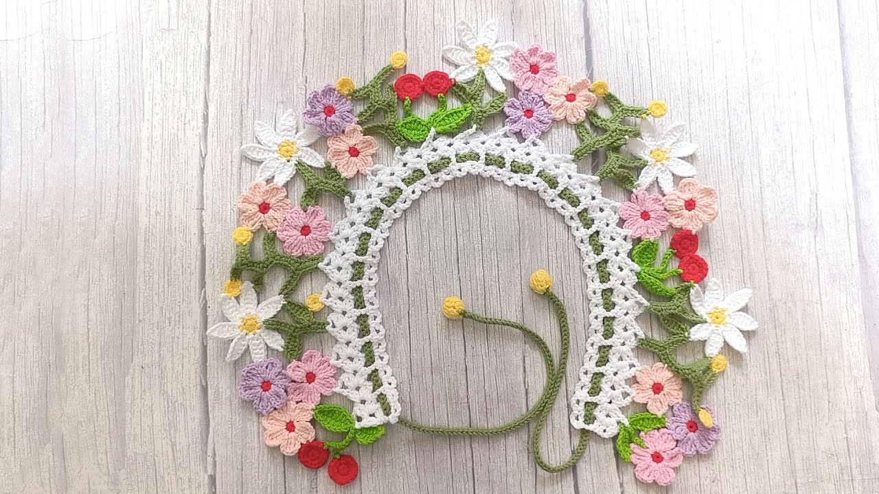 flowers collar #1,  fake collar for girls, fashion collar