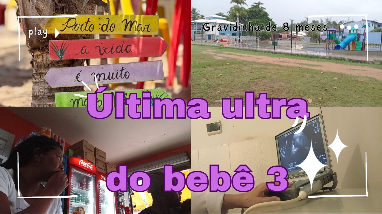 Vlog de 3 dias com agente 🥰|fizemos a ultra do bebê e viajamos