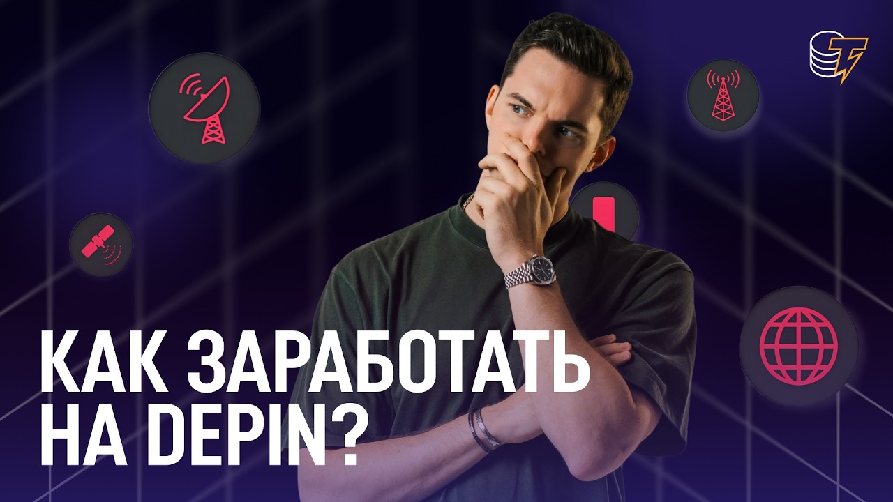 ЭТОТ СЕКТОР ИЗМЕНИТ ВСЕ! Что такое DePIN и как на нем заработать? Полное руководство