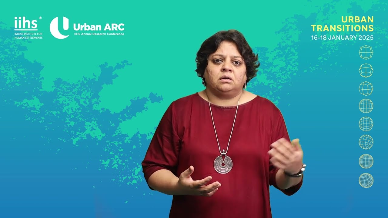 Neha Sami Invites Applications to IIHS' 9th Annual Research Conference - Urban ARC