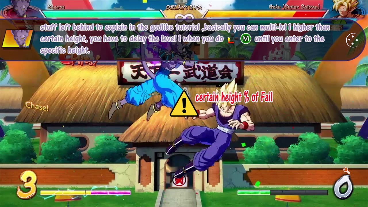 DBFZ beerus changes my thoughts &  new combos/left behind stuff (patch 1.11)