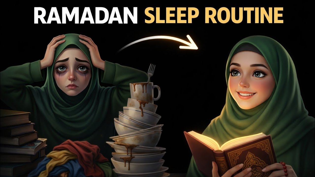 How to Face Ramadan Sleep Problems |Why Muslim Women Feel Exhausted In Ramadan@NoorPsychologist-2005