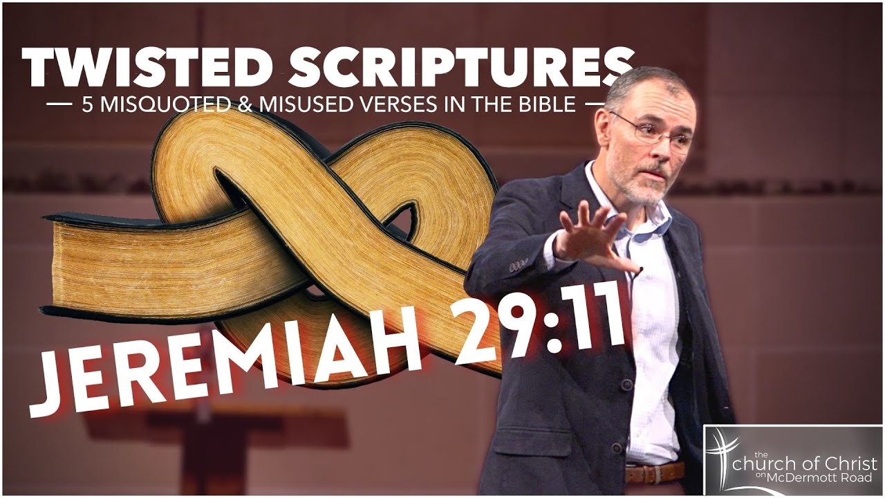 I Know the Plans I Have for You (Sermon from Jeremiah 29:10-14)