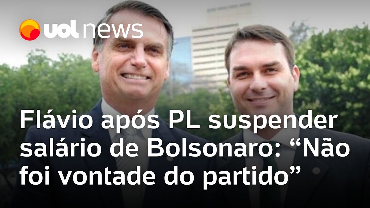 Flávio Bolsonaro fala sobre PL ter cortado salário do pai após prisão: 'Foi algo obrigatório'