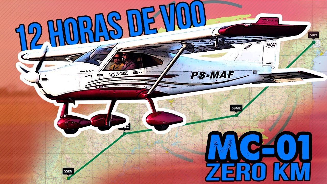 CHUVAS no TRASLADO do avião novo - PS-MAF - Parte 2