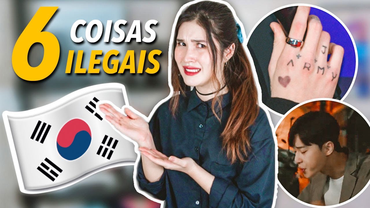 6 COISAS ILEGAIS NA COREIA DO SUL QUE VOCÊ NÃO SABIA!