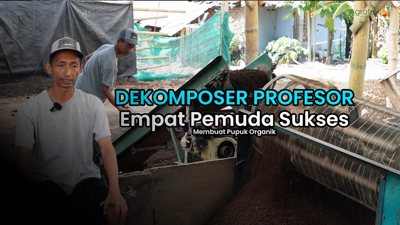 Formulasi Profesor & Empat Pemuda Sukses Ubah Kotoran Hewan Jadi Pupuk!