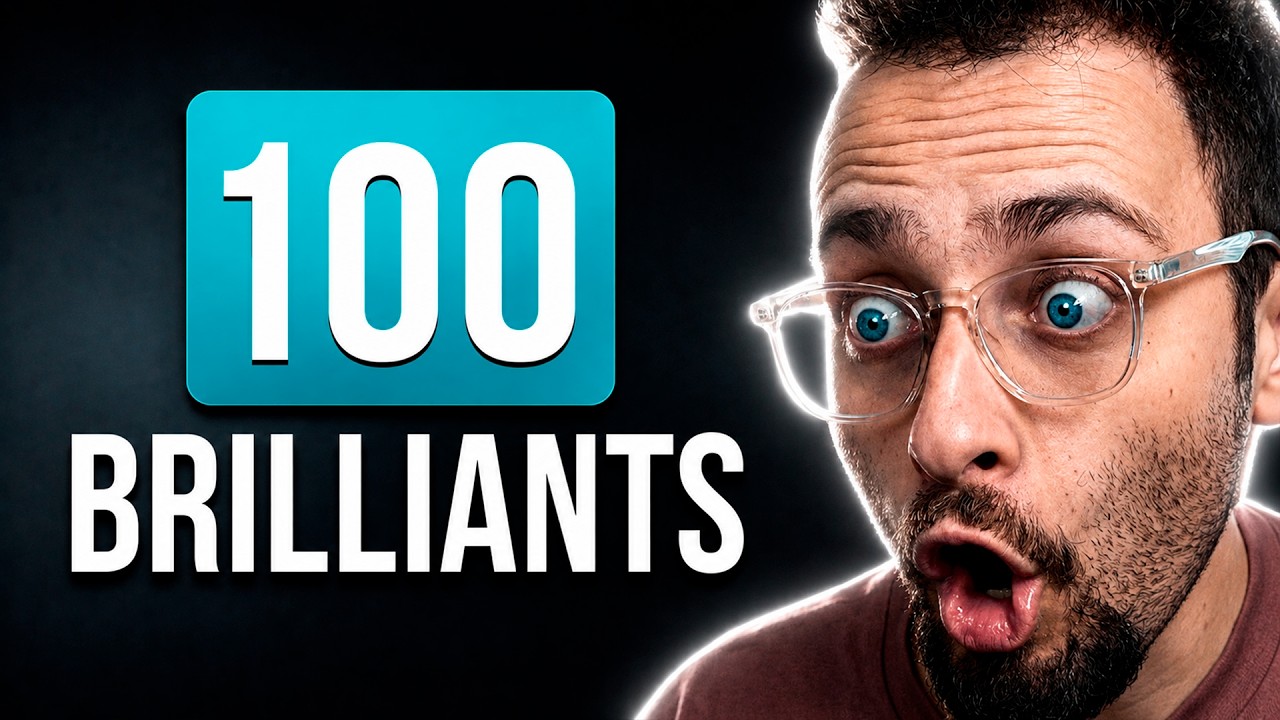 100 Brilliant Moves IN 1 GAME