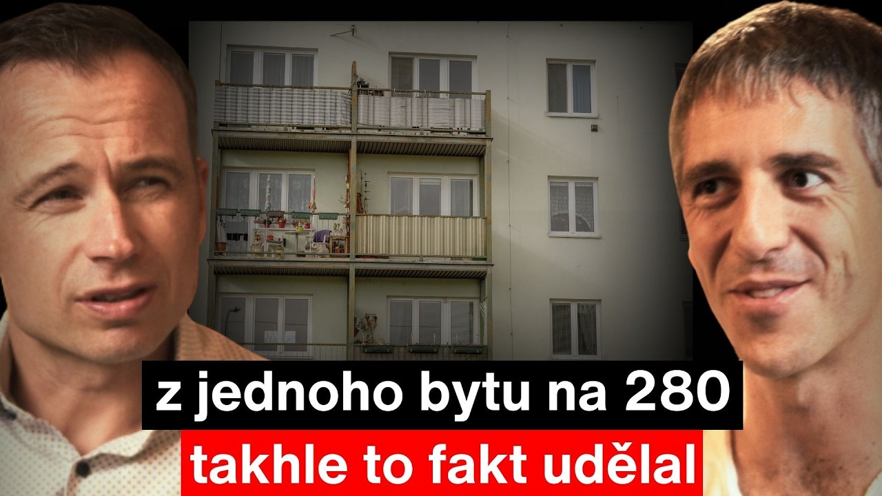 280 bytů nestačilo. Z bytu na Mostecku až k finanční nezávislosti (Honza Zedník)
