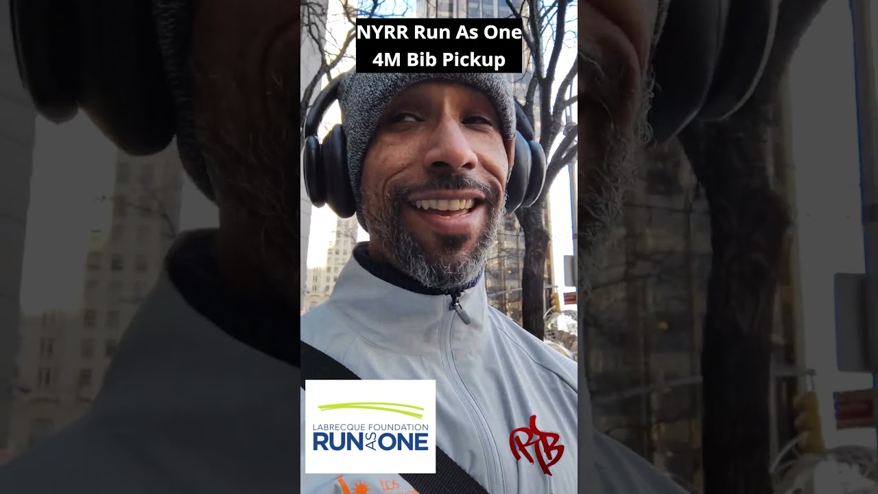 NYRR Run As One 4M 2025 Bib Pickup #RunAsOne