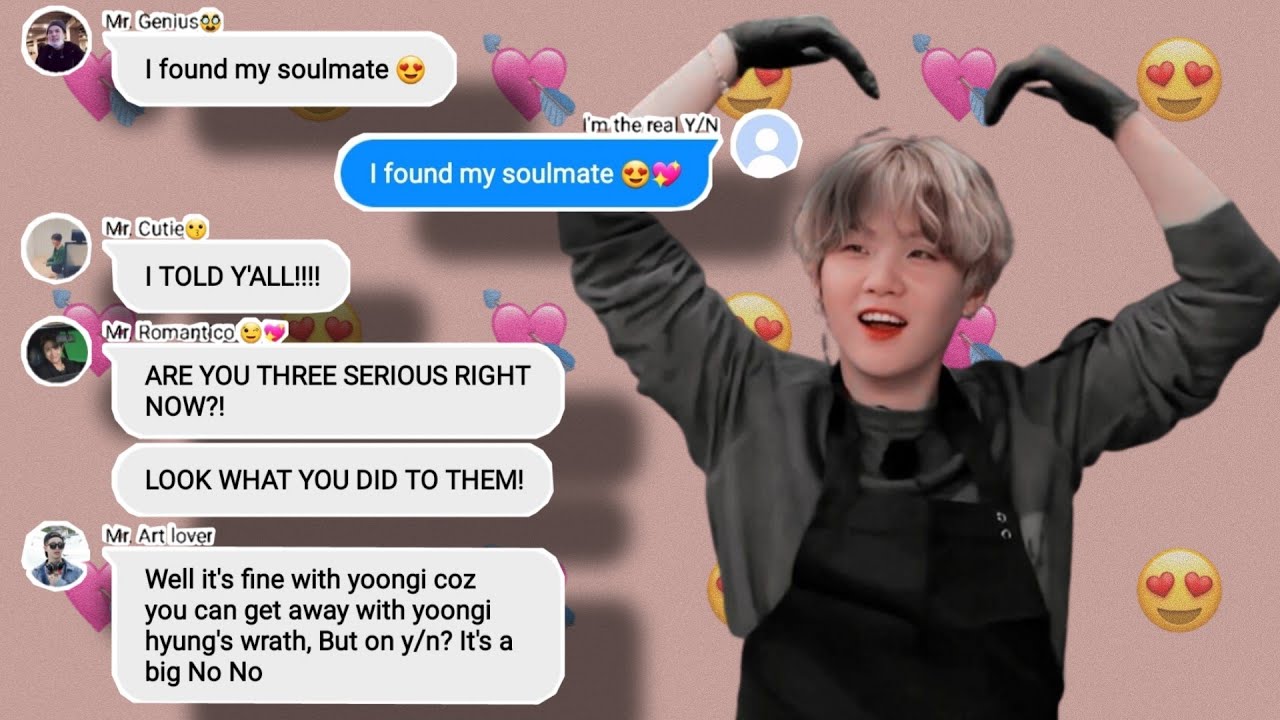 BTS text - Y/N got shot by a cupid (Belated Valentines)