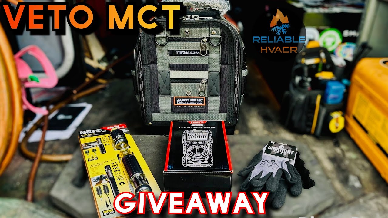 Veto Tech MCT Tool load out | HVACR