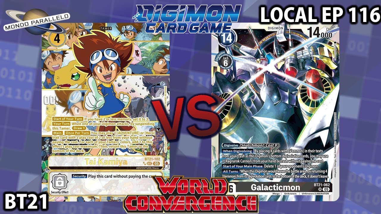 Adventure VS Galacticmon | DigimonTCG [BT21] Local EP116
