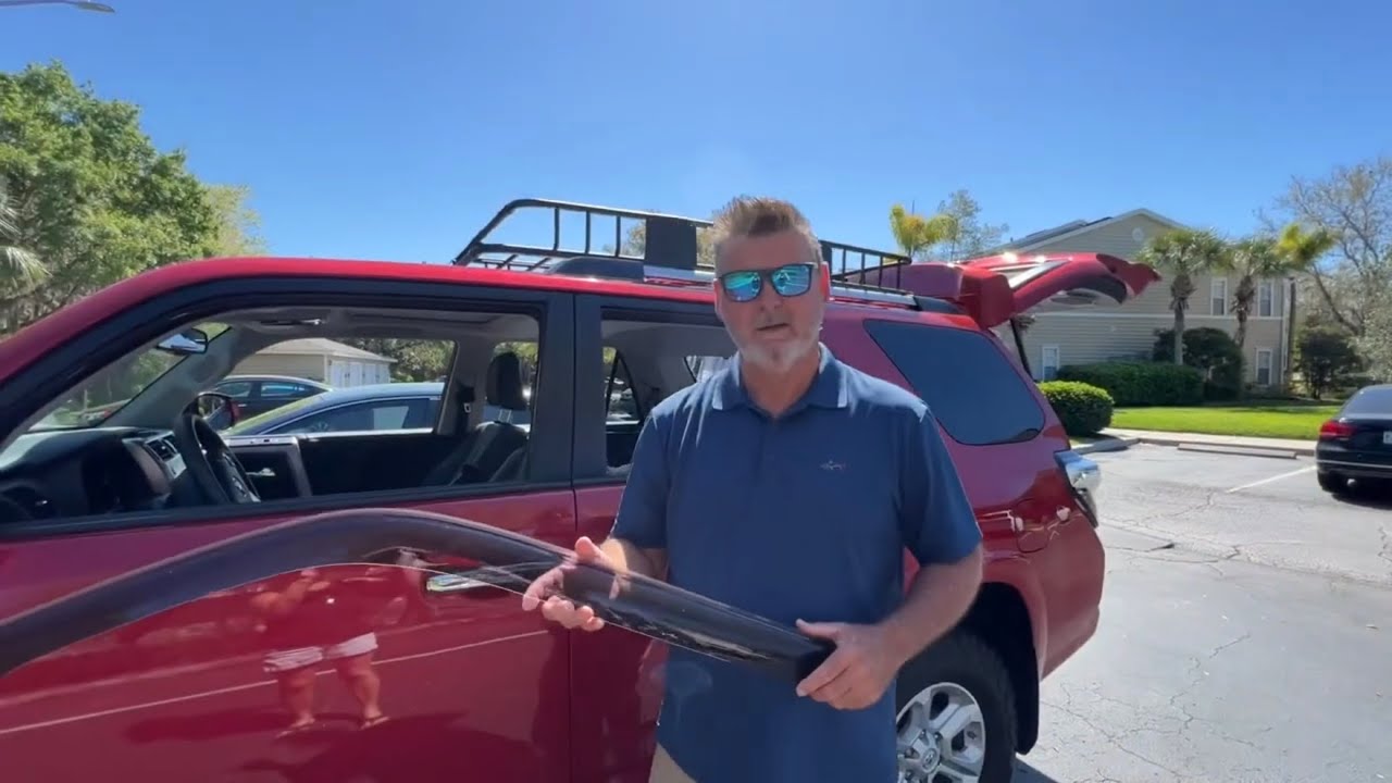 Модификация 4Runner 2021 года, дождевик WeatherTech