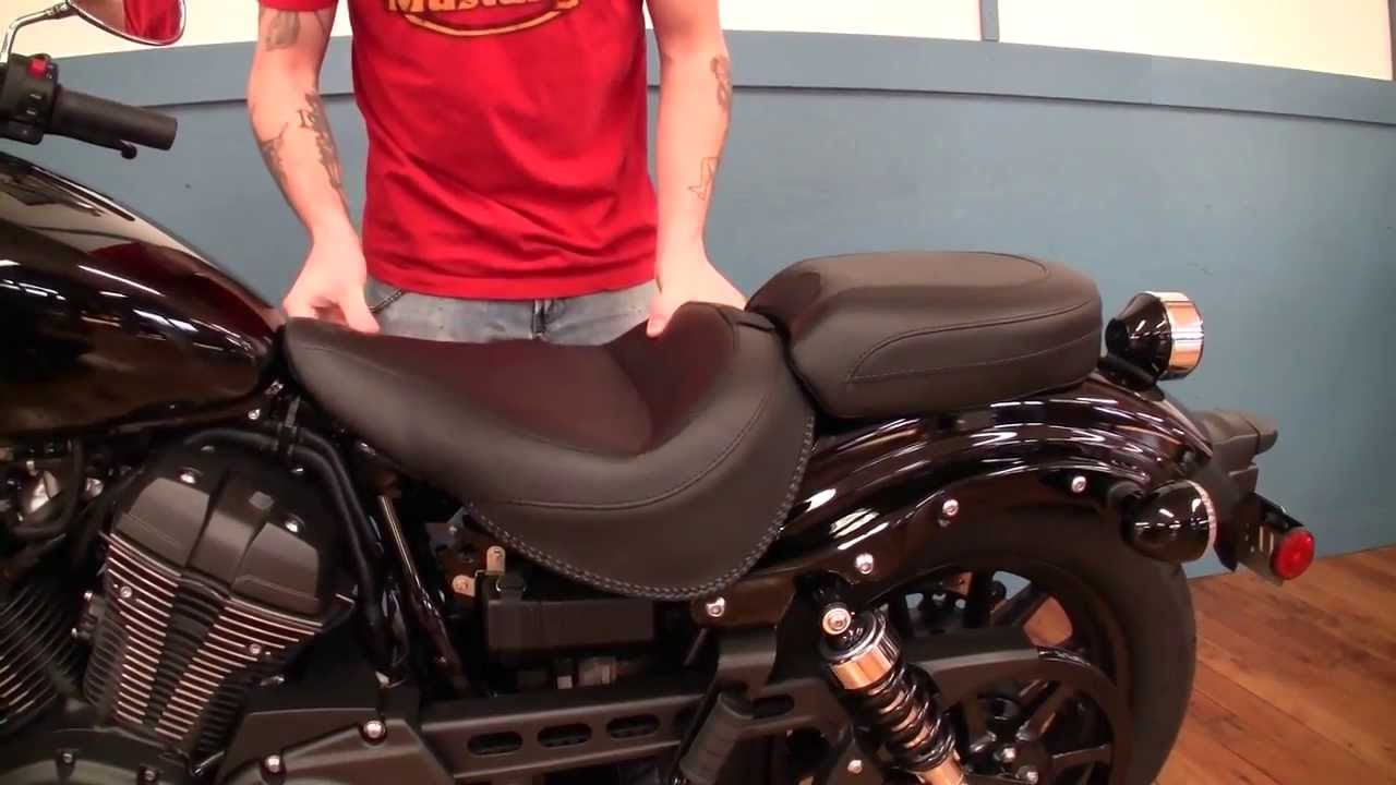 Mustang Seats Two Piece Seat Video Installation for Yamaha Bolt by Cruiser Customizing