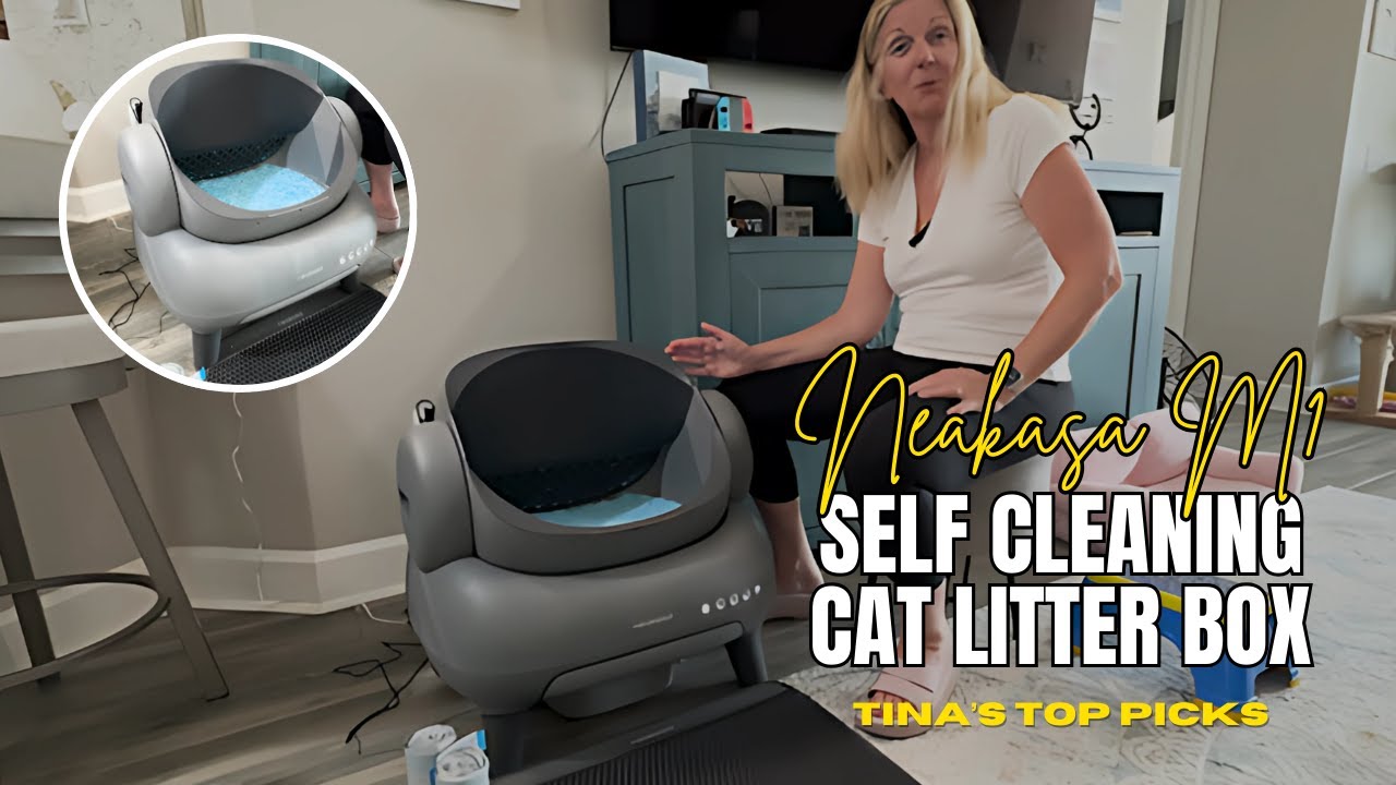 Simplify Cat Care with the Neakasa M1 Self Cleaning Cat Litter Box