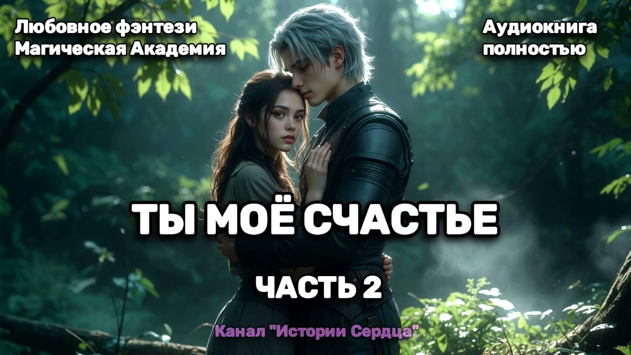 💖 ТЫ МОЕ СЧАСТЬЕ. ЧАСТЬ 2🎶 Аудиокнига ПОЛНАЯ 💖 Любовное фэнтези ✨