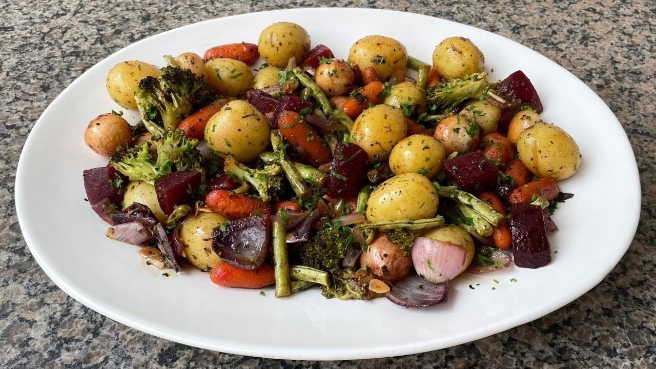 Legumes Caramelizado no Forno | Delícias da Eleni
