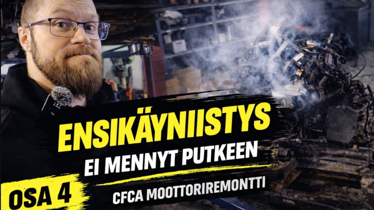 VW Transporter T5 CFCA – Moottori paikalleen... ja heti iso öljyvuoto! | Osa 4