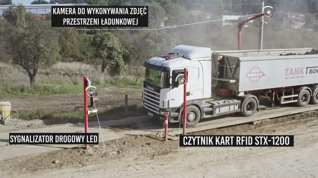 Zintegrowany system ważenia kruszywa - GS Software - GULERMAK - S52 Północna Obwodnica Krakowa