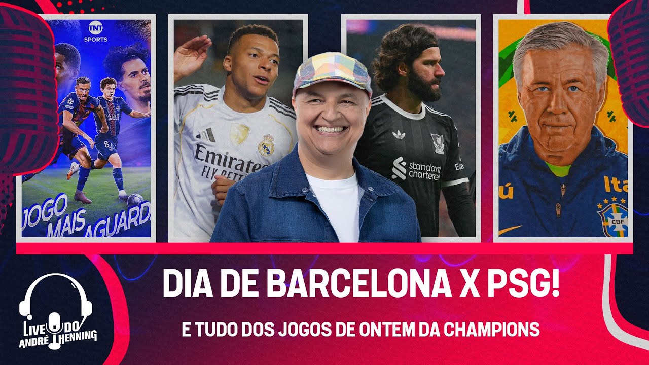 HOJE TEM CONVOCA&Ccedil;&Atilde;O DA SELE&Ccedil;&Atilde;O! REAL GOLEIA COM SHOW DE MBAPP&Eacute;; ESQUENTA PARA BARCELONA X PSG E MAIS