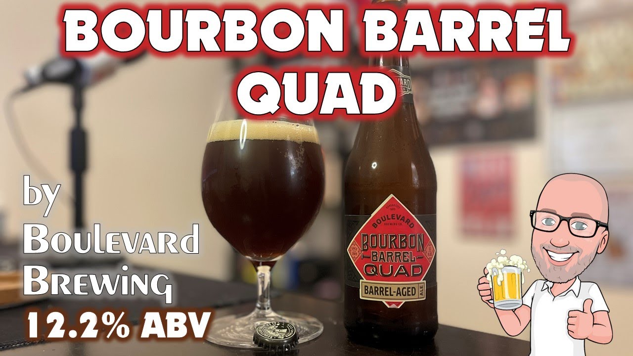 𝗕𝗼𝘂𝗿𝗯𝗼𝗻 𝗕𝗮𝗿𝗿𝗲𝗹 𝗤𝘂𝗮𝗱 by 𝐁𝐨𝐮𝐥𝐞𝐯𝐚𝐫𝐝 𝐁𝐫𝐞𝐰𝐢𝐧𝐠 | Chad'z Beer Reviews ep1395