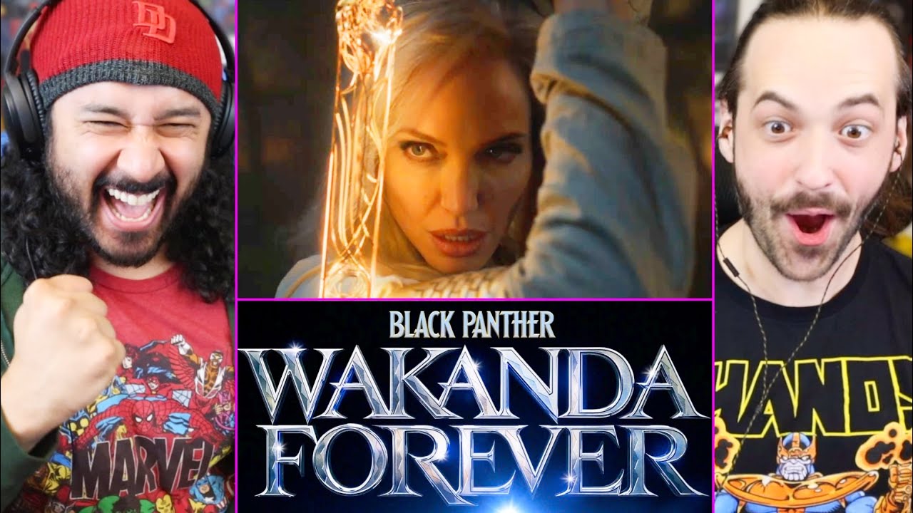 Eternals Teaser Trailer | MARVEL STUDIOS CELEBRATES THE MOVIES REACTION!! Black Panther 2 | Phase 4