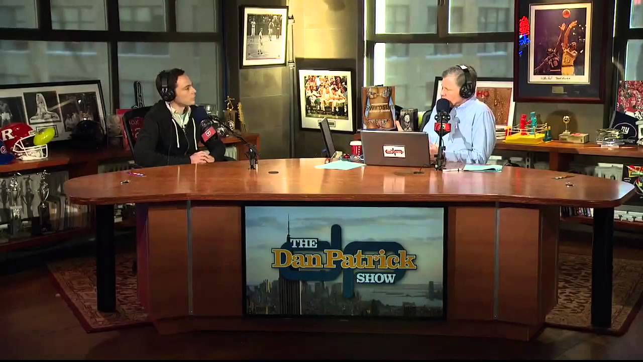Jim Parsons on the Dan Patrick Show 1/3/14