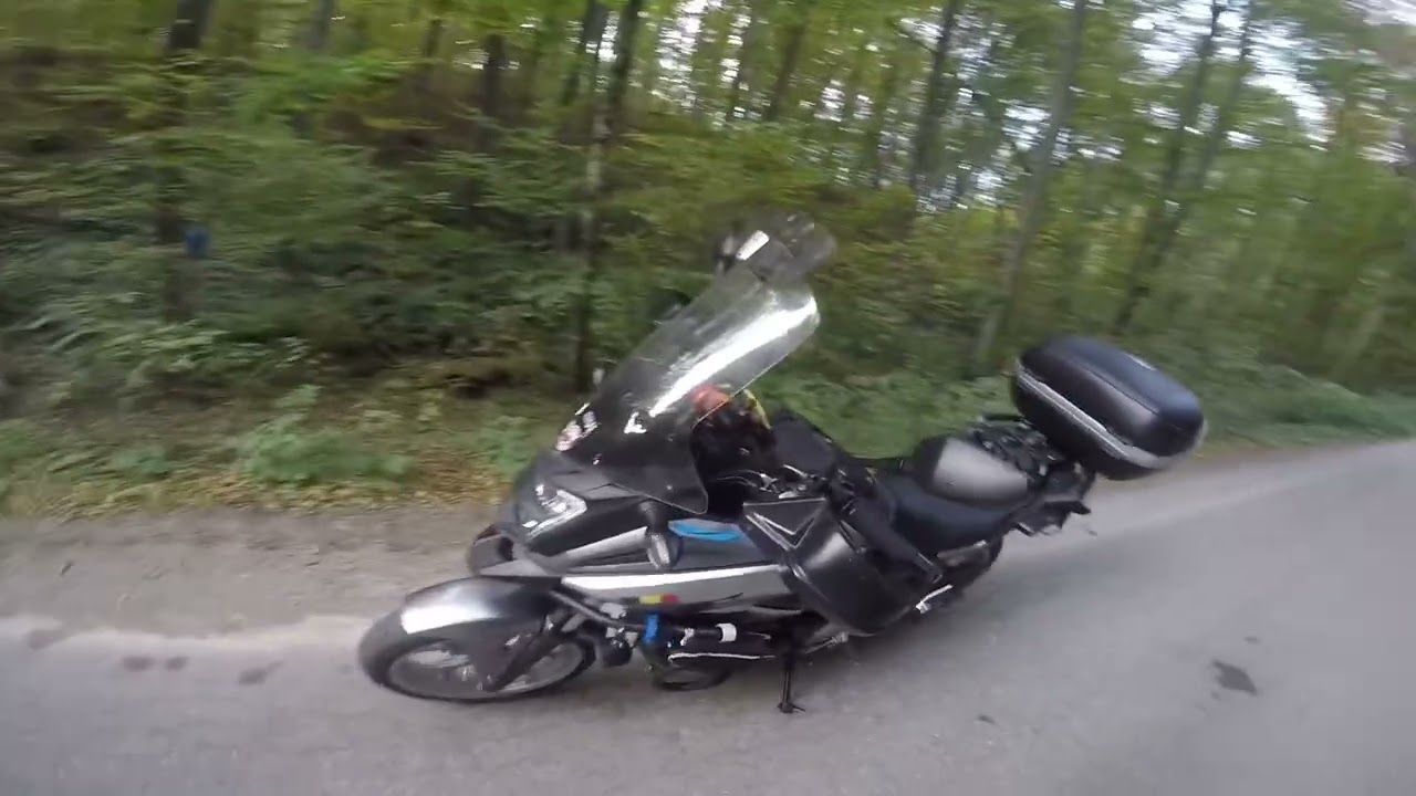 Honda NC 750 X .Prin pădurile din Banat #hondanc750x