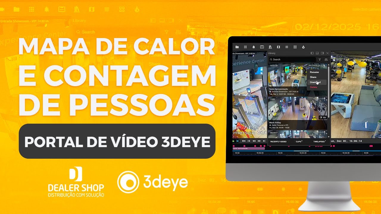 Mapa de Calor e Contagem de Pessoas: Inteligência de Dados no Monitoramento 3dEYE
