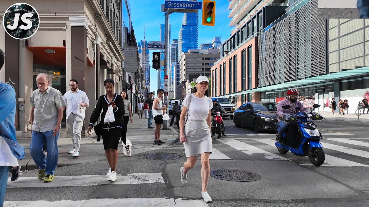 Downtown on College and Yonge Streets | Toronto Walk (June 2024)