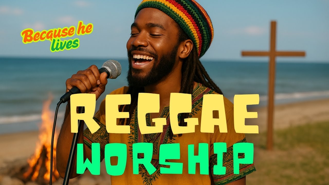 Christian Reggae Song Worship - Because He Lives