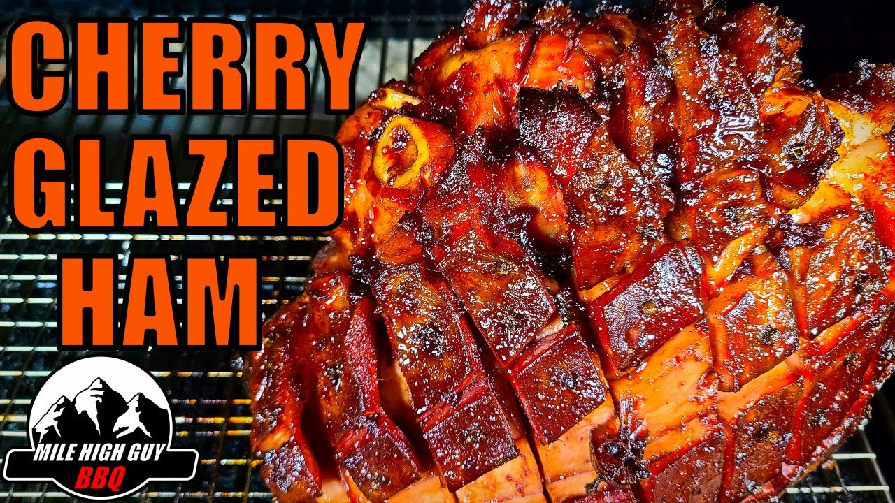 Cherry Glazed Smoked Ham | Z Grills